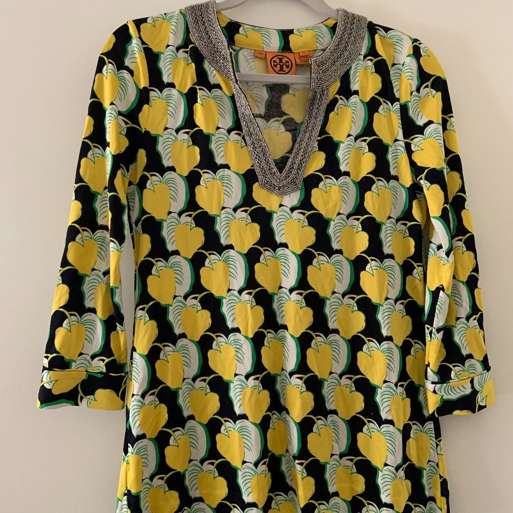 Tory Burch Silk Tunic Top